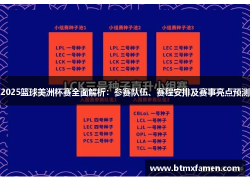 2025篮球美洲杯赛全面解析：参赛队伍、赛程安排及赛事亮点预测